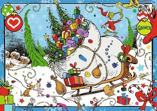 Пазл Ravensburger Grinch 1000 шт. (12001351)