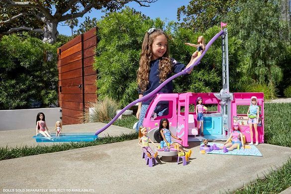 Игровой набор Barbie Dream Camper Барби Кемпер-трансформер для путешествий (HCD46)