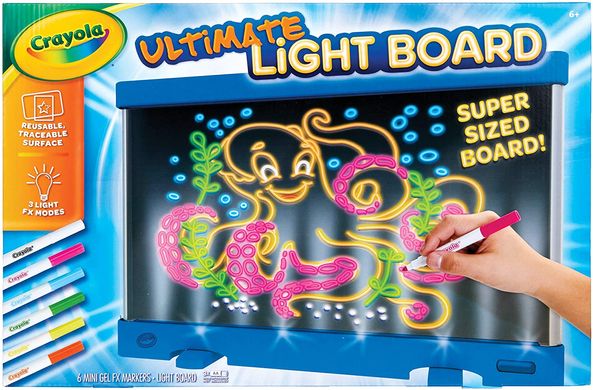 Дошка для малювання з підсвічуванням Crayola Ultimate Light Board Drawing Tablet Синій (747236)