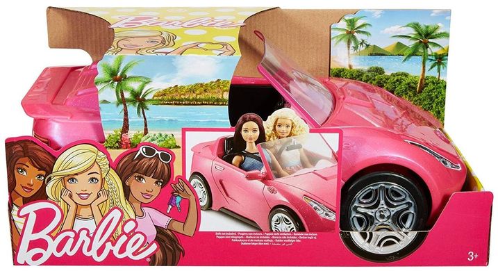 Гламурний кабріолет Barbie Glam Convertible Барбі машина для 2 ляльок (DVX59)