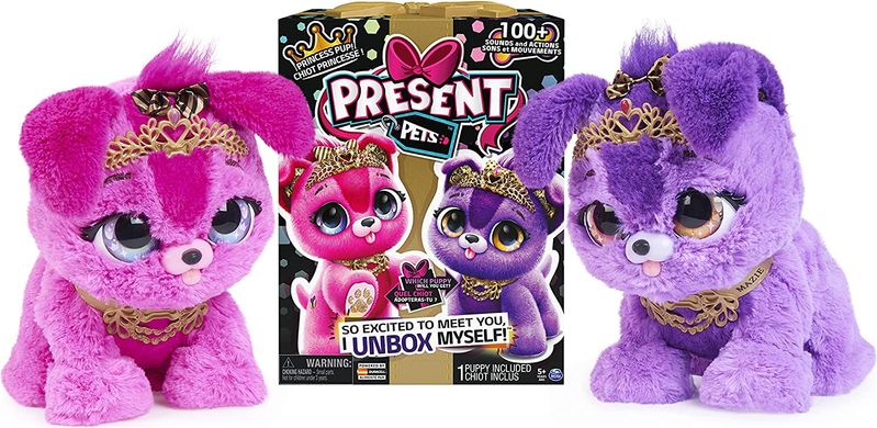 Інтерактивна іграшка-сюрприз Spin Master Present Pets Принцеса (6061375)