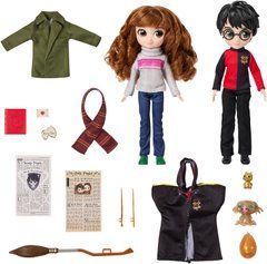 Коллекционные куклы Гарри Поттера и Гермиона Spin Master Wizarding World Harry Potter & Hermione Granger 20 см.(6067350)