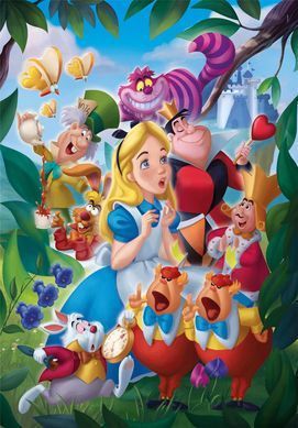 Пазл Clementoni Disney Alice in Wonderland Алиса в стране чудес 1000 шт. (39673)
