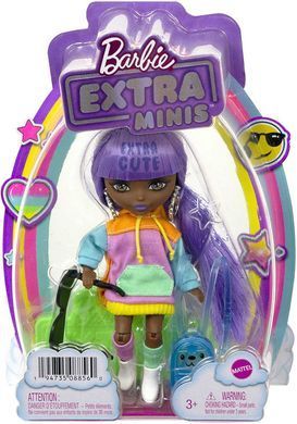 Кукла Barbie Extra Minis #7 Лавандовая леди (HJK66)