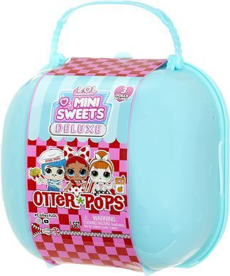 Игровой набор LOL Surprise Loves Mini Sweets Deluxe Otter Pops Чемодан с 3 куклами (585787)