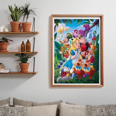 Пазл Clementoni Disney Alice in Wonderland Алиса в стране чудес 1000 шт. (39673)