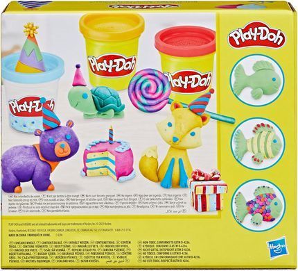 Набір для творчості Play-Doh Celebration 12 баночок пластеліну (G0149)