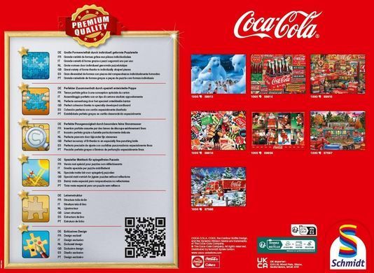 Пазл Schmidt Thomas Kinkade Coca Cola Nostalgie Shop 1000 шт. (59915)
