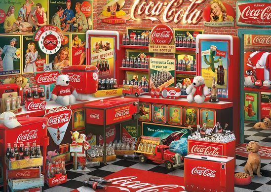 Пазл Schmidt Thomas Kinkade Coca Cola Nostalgie Shop 1000 шт. (59915)
