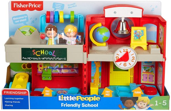 Ігровий набір Fisher-Price Little People Friendly School Музична Школа (GCK46)