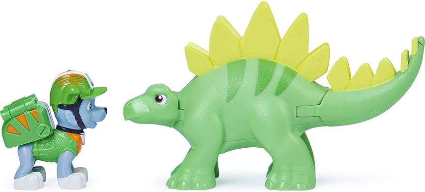 Игровой набор Spin Master Paw Patrol Dino Rescue Rocky and Dinosaur Stegosaurus (6060181)