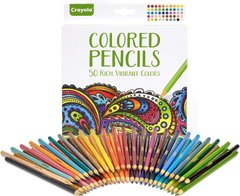 Набір олівців Crayola Colored Pencils 50 штук (68-0050)