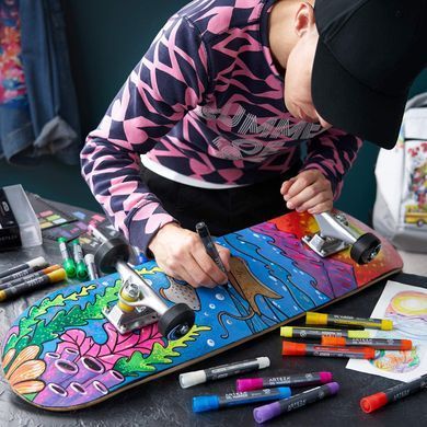 Маркеры перманентные на масляной основе Arteza Oil-Based Paint Markers 1.3 - 2.5 мм. 10 шт. (&lrm;&lrm;&lrm;&lrm;&lrm;ARTZ-4186)