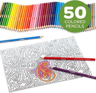 Набор карандашей Crayola Colored Pencils 50 штук (68-0050)