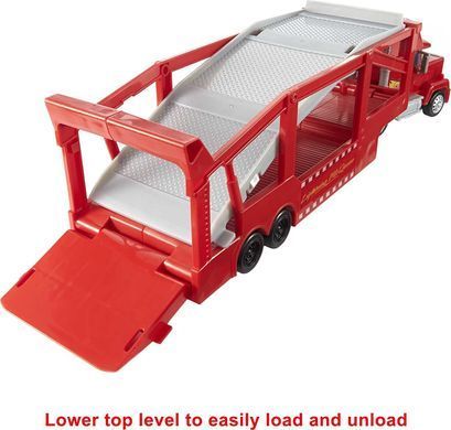 Вантажівка-транспортер Mattel Disney Pixar Cars  Mack Haule Mack Transporter Мак Тачки (HDN03)