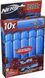 Набор стрел Nerf Mega XL Dart Refill 10 штук (F1597)
