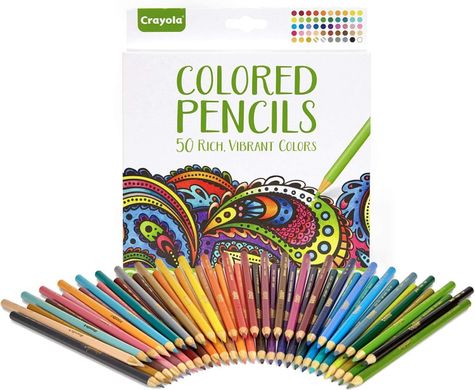 Набор карандашей Crayola Colored Pencils 50 штук (68-0050)