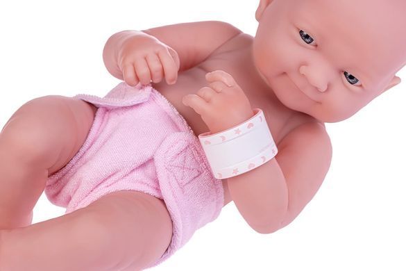 Вінілова лялька JC Toys La Newborn Layette Deluxe новонароджена дівчинка Berenguer (18570)