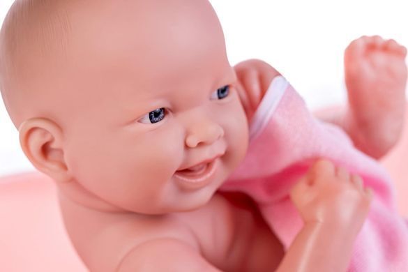 Вінілова лялька JC Toys La Newborn Layette Deluxe новонароджена дівчинка Berenguer (18570)