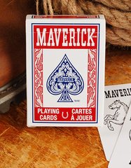 Игральные карты Maverick Standard Index Красный