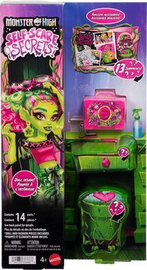 Лялька Монстер Хай Monster High Venus McFlytrap Self-Scare Secrets: 13 сюрпризів, аксесуари (JHK45)