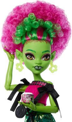 Лялька Монстер Хай Monster High Venus McFlytrap Self-Scare Secrets: 13 сюрпризів, аксесуари (JHK45)