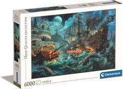 Пазл Clementoni Pirates Battle High Quality Collection - Пираты 6000 шт. (&lrm;36530)