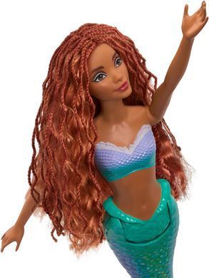 Лялька Mattel Ariel Disney The Little Mermaid Аріель Русалонька, темна шкіра (HLX08)