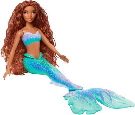 Лялька Mattel Ariel Disney The Little Mermaid Аріель Русалонька, темна шкіра (HLX08)