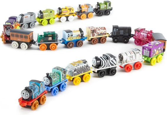 Колекційний набір 20 паровозиків Томас Fisher-Price Thomas & Friends MINIS, 20 Pack (FGY79)