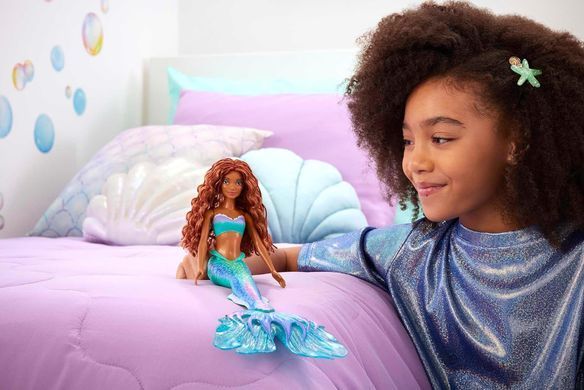 Лялька Mattel Ariel Disney The Little Mermaid Аріель Русалонька, темна шкіра (HLX08)