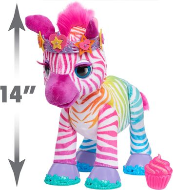 Інтерактивна іграшка furReal Zenya My Rainbow Zebra Моя Веселкова Зебра Женя (28117)