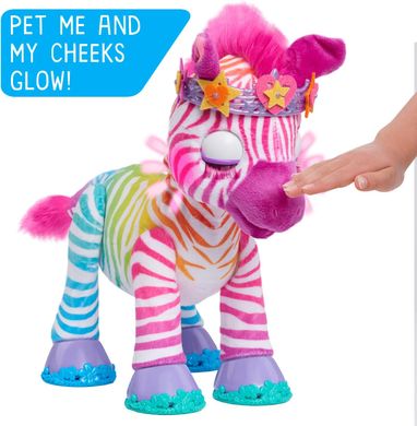 Інтерактивна іграшка furReal Zenya My Rainbow Zebra Моя Веселкова Зебра Женя (28117)