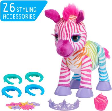 Интерактивная игрушка furReal Zenya My Rainbow Zebra Моя Радужная Зебра Женя (28117)