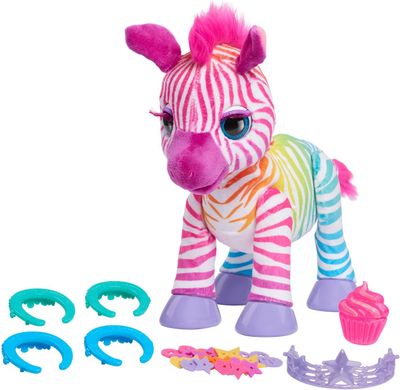 Інтерактивна іграшка furReal Zenya My Rainbow Zebra Моя Веселкова Зебра Женя (28117)