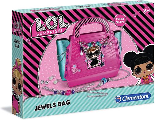 Творчий набір Clementoni LOL Surprise! Jewellery Bag Створи дизайн сумочки (18546)