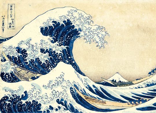 Пазл Clementoni The Great Wave off Hokusai Museum Collection Велика хвиля біля Канагави від Кацусіки Хокусая 1000 шт. (&lrm;39378)
