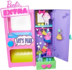 Игровой набор Barbie Extra Вендинговый аппарат шкаф - кейс (HFG75)
