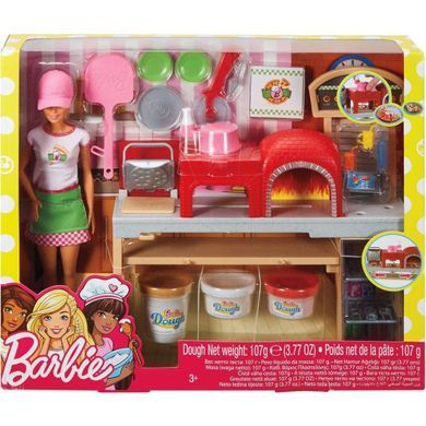 Ігровий набір Barbie Pizza Chef Doll Лялька Барбі Піцца-шеф (FHR09)