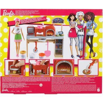 Ігровий набір Barbie Pizza Chef Doll Лялька Барбі Піцца-шеф (FHR09)