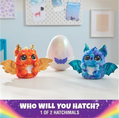 Інтерактивна іграшка сюрприз Hatchimals Alive Драко в яйці 25 см (SM19201/6069282)