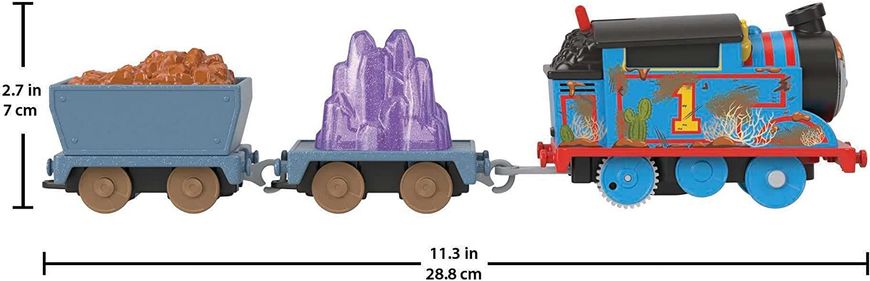 Моторизований паравозик Томас  Fisher-Price Thomas & Friends Crystal caves Thomas Кришталеві печери (HJV43)