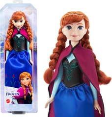 Кукла Mattel Disney Princess Anna Ледяное сердце Анна в накидке (HLW49)