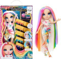 Игровой набор с куклой Rainbow High Hair Chalk & Style Amaya Амайя Рейн &ndash; Радуга и Золото (526780)
