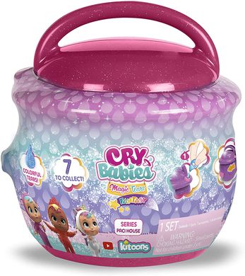 Ігровий набір з пупсом IMC Toys Cry Babies Magic Tears Paci House Плакса з міні будиночком (90309)