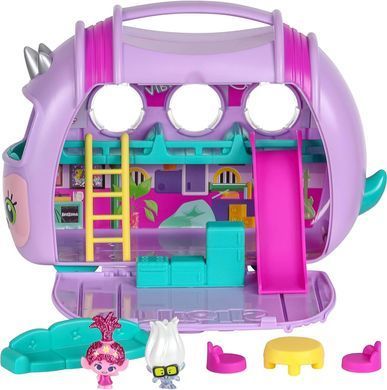 Игровой набор DreamWorks Trolls Band Together Rhonda Play & Display Case с Mineez и кейсом