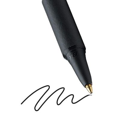 Набір кулькових ручок 12 шт автоматичних BIC Soft Feel, 1 мм. Чорні (SCSF11-Blk) (BICSCSF11BK)