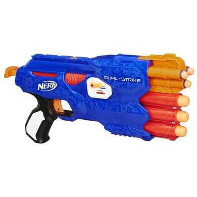 Бластер Nerf N-Strike Elite and Mega DualStrike Blaster Подвійний постріл (B4619)