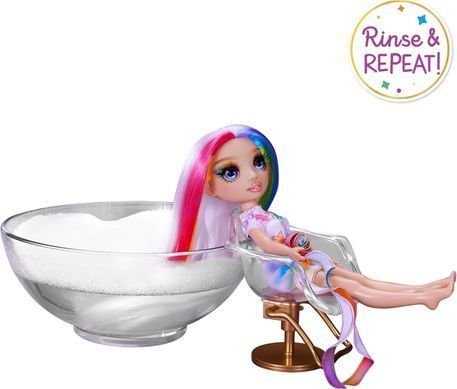 Игровой набор с куклой Rainbow High Hair Chalk & Style Amaya Амайя Рейн &ndash; Радуга и Золото (526780)