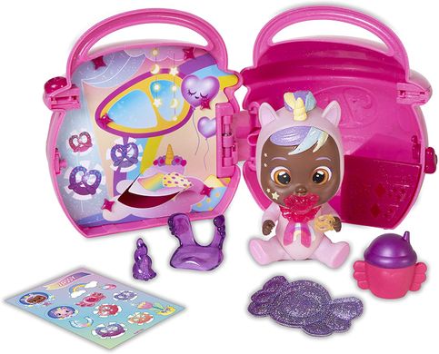 Игровой набор с пупсом IMC Toys Cry Babies Magic Tears Paci House Плакса с мини домиком (90309)